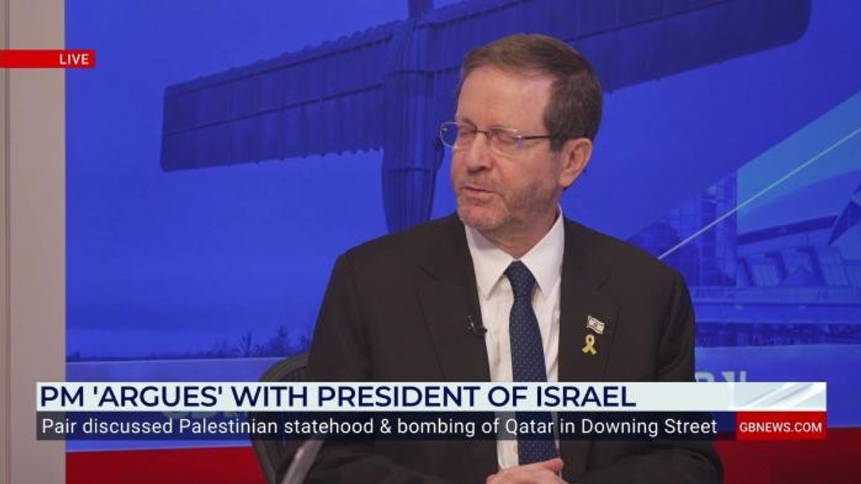 Israeli President insists UK and Israel are allies in GB News interview after ‘thorny’ talks with Keir Starmer