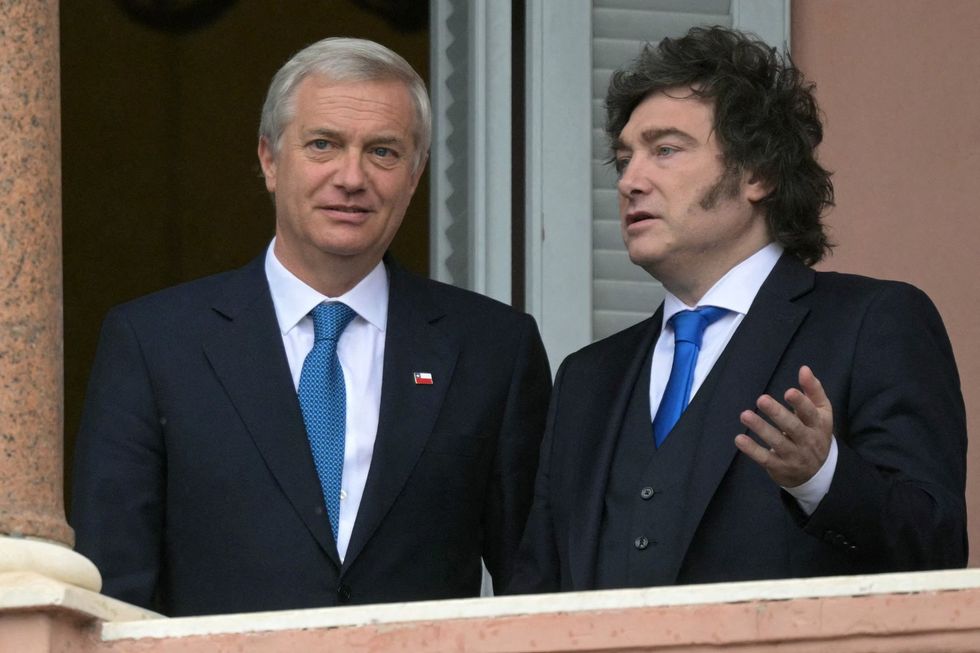 President Javier Milei, President Jose Antonio Kast