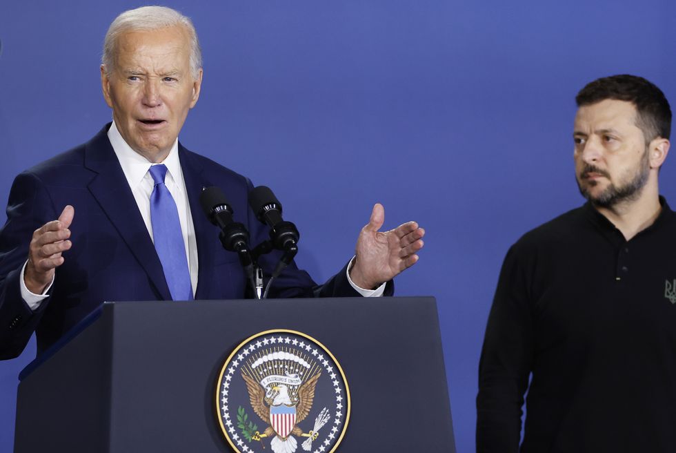 President Joe Biden and President Volodymyr Zelenskyy