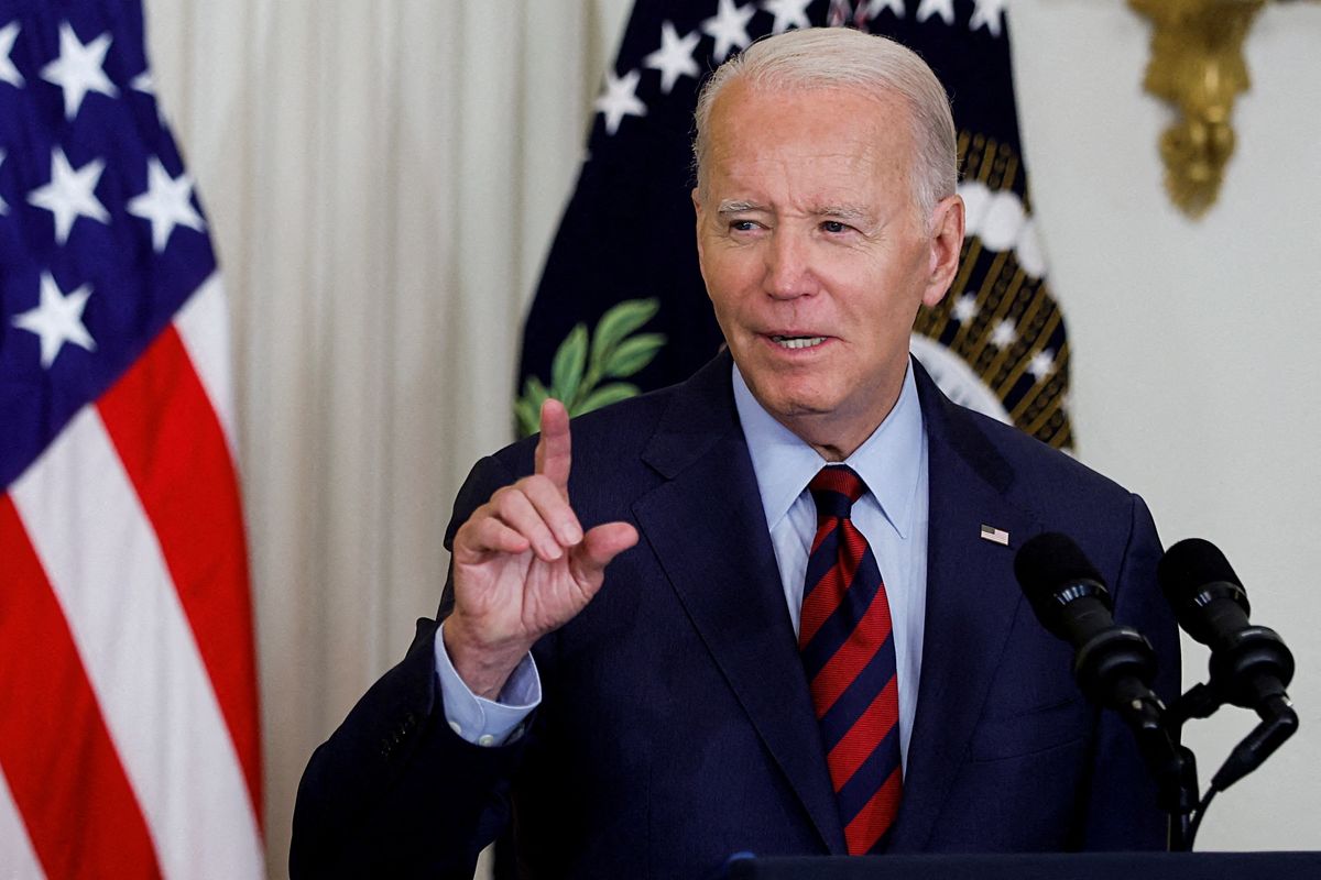 President Joe Biden delivers remarks on healthcare coverage and the economy