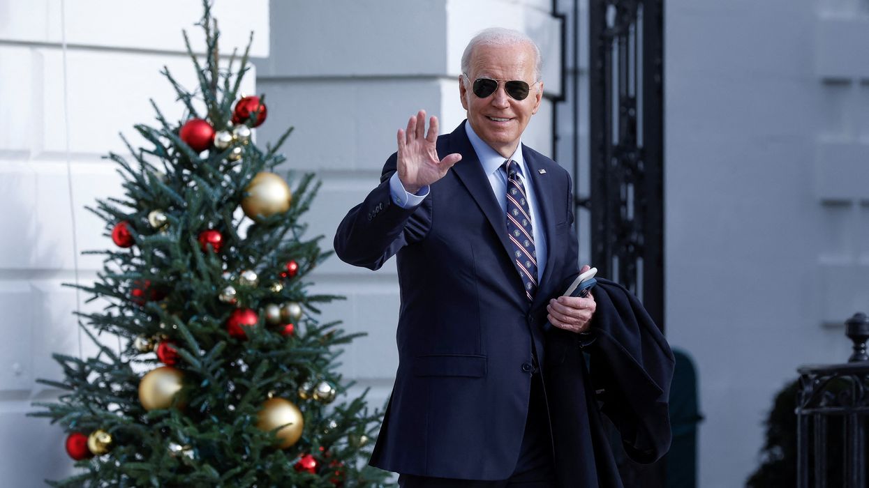 President Joe Biden departs the White House for Massachusetts, in Washington