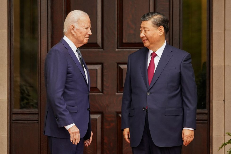 President Joe Biden meets with Chinese President Xi Jinping