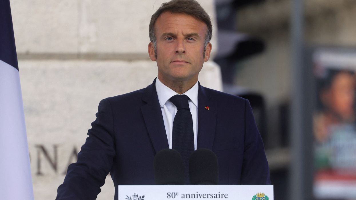 President Macron has caused 'outrage' among left wing French politicians