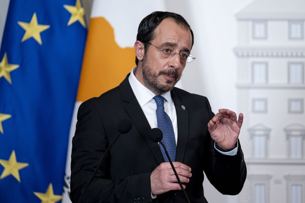 President of Cyprus Nikos Christodoulides