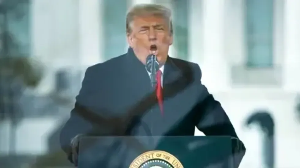 President Trump on the BBC Panorama programme