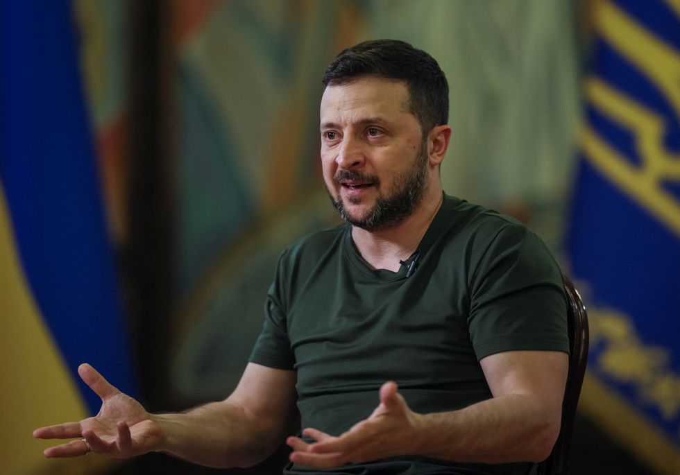 President Volodymyr Zelensky