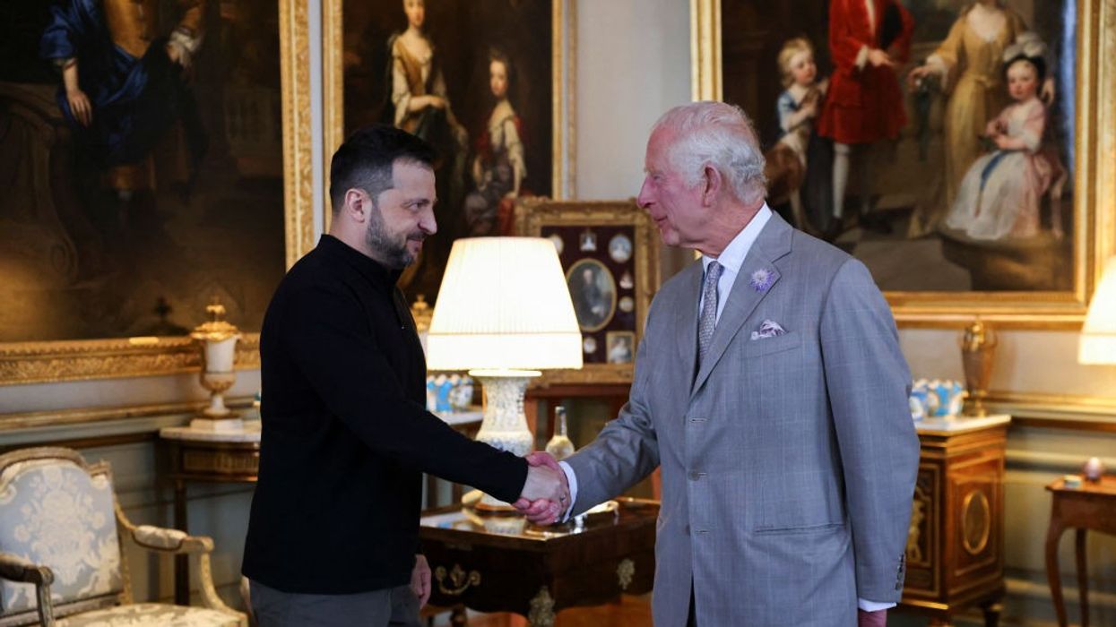 President Zelensky and King Charles