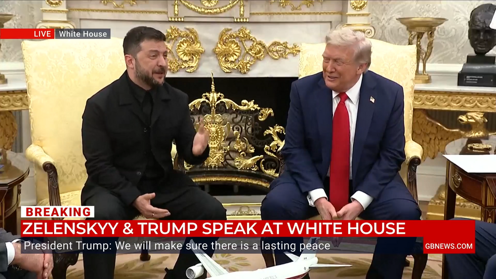 President Zelensky and President Trump
