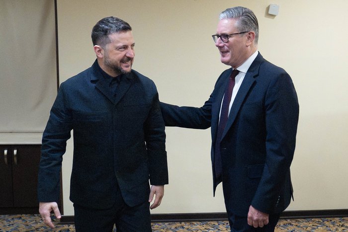 President Zelensky, Sir Keir
