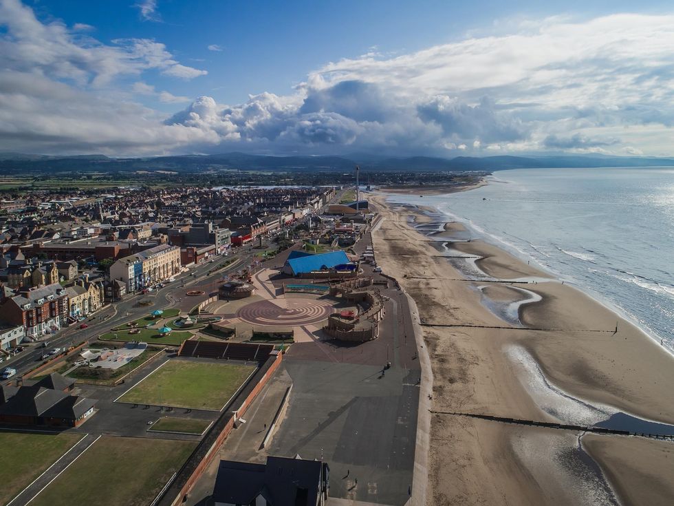 Prestatyn central beach