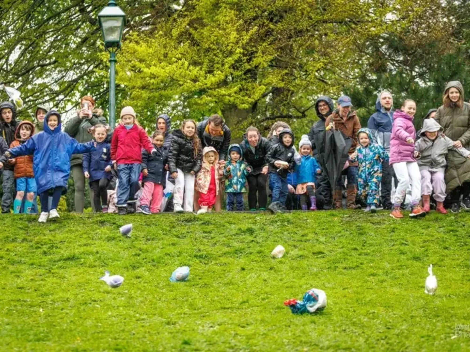 Preston Council's egg-rolling event