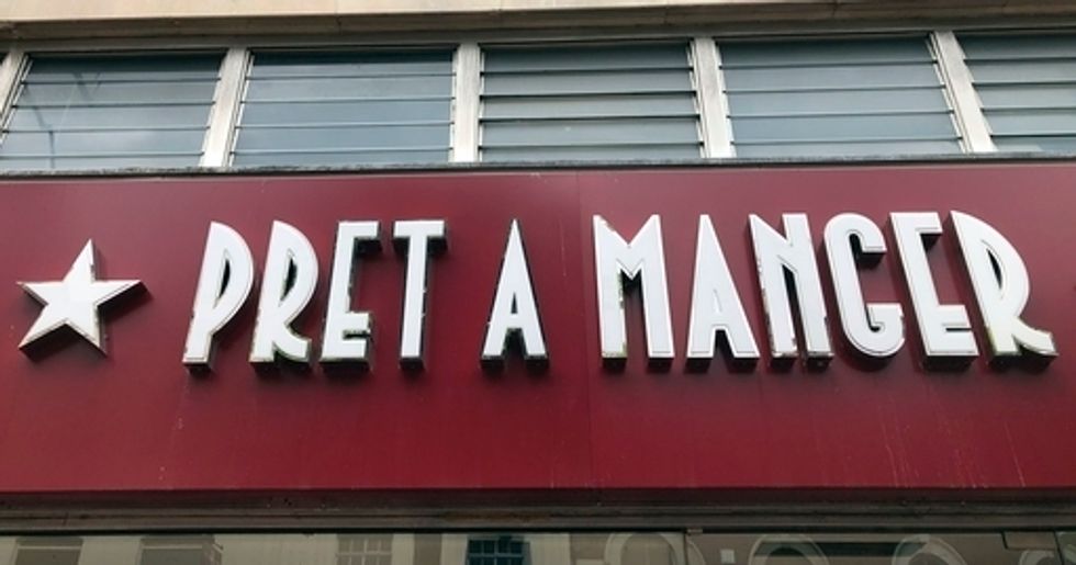 Pret-A-Manger falsely advertised a wrap as vegan