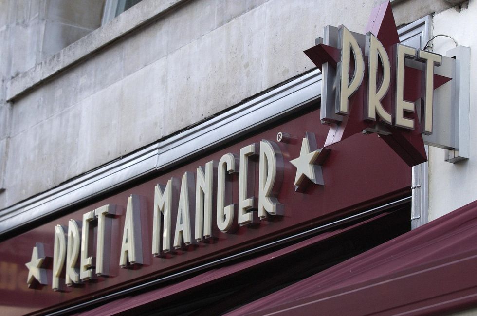Pret A Manger has removed its chicken products from the menu
