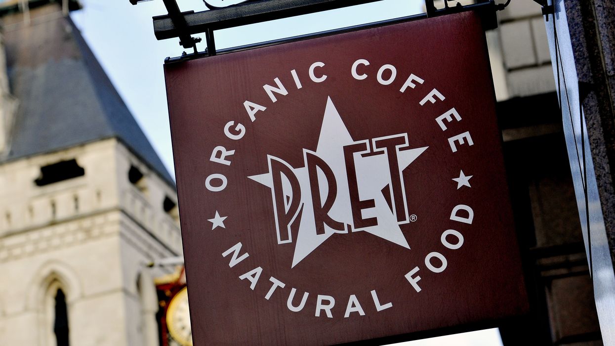 Pret A Manger store sign
