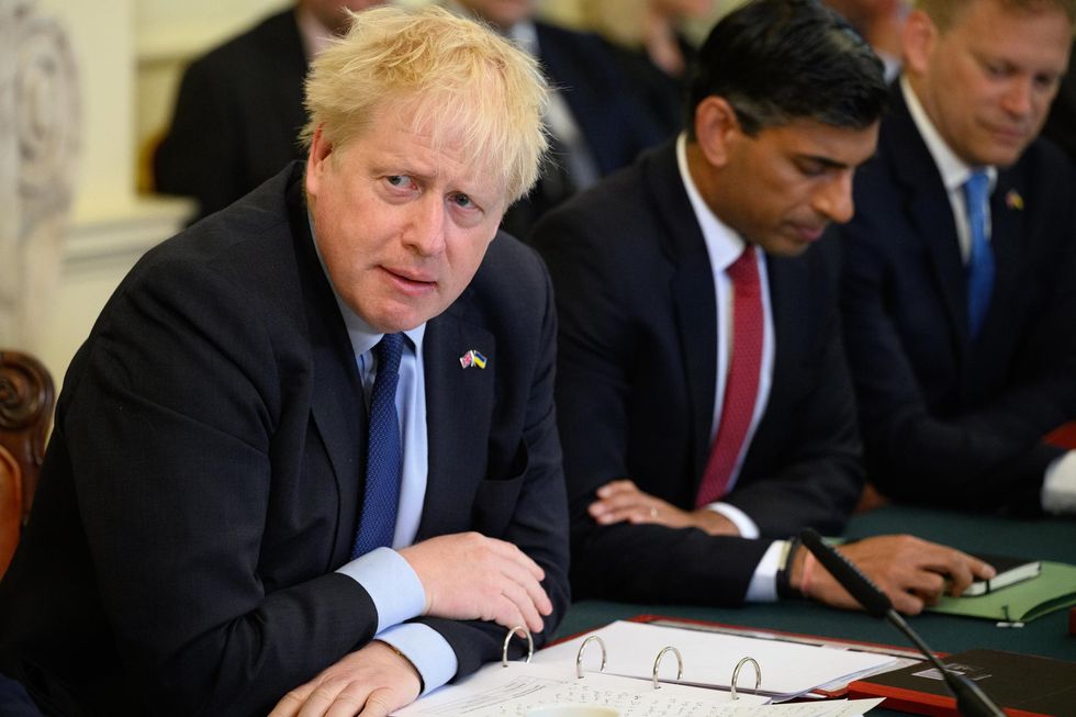Prime Minister Boris Johnson chairs a Cabinet meeting at 10 Downing Street, London, after he survived an attempt by Tory MPs to oust him as party leader following a confidence vote in his leadership on Monday evening at the Houses of Parliament. Picture date: Tuesday June 7, 2022.