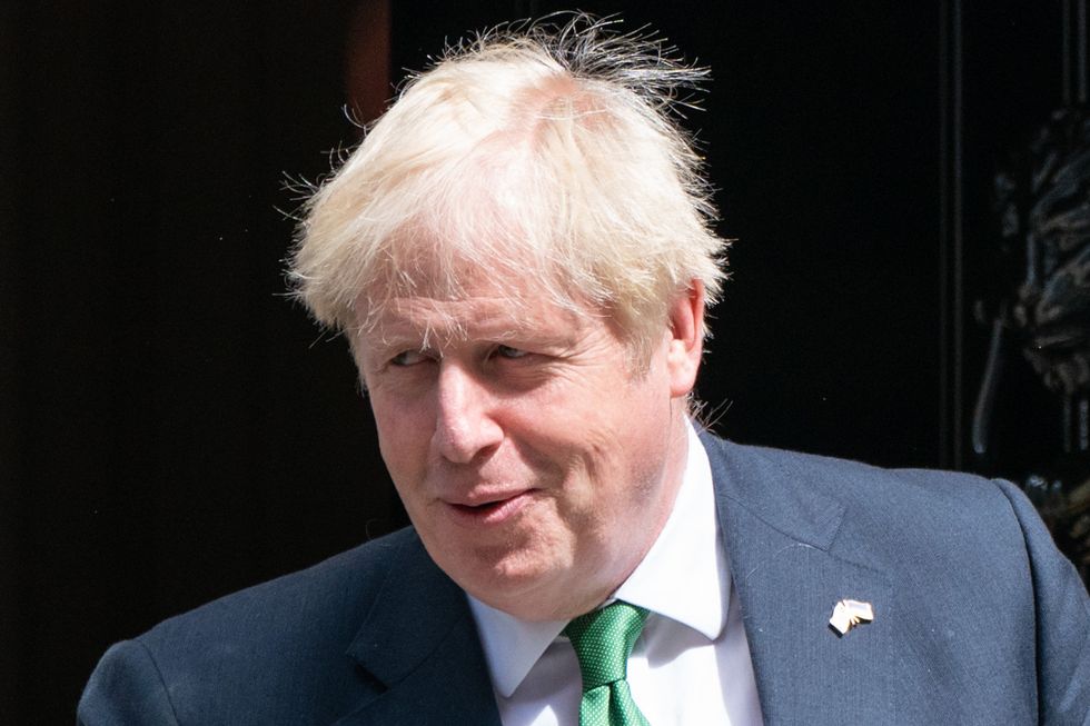 Prime Minister Boris Johnson departs 10 Downing Street, Westminster, London, to attend his penultimate Prime Minister's Questions at the Houses of Parliament. Picture date: Wednesday July 13, 2022.