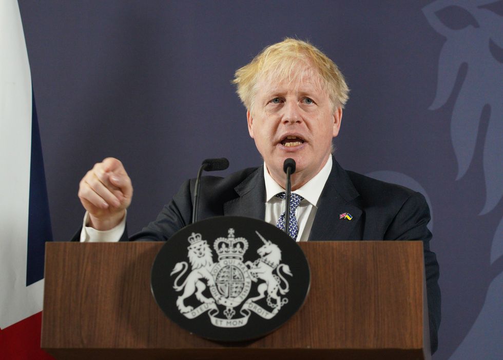Prime Minister Boris Johnson during his speech at Blackpool and The Fylde College in Blackpool, Lancashire where he announced new measures to potentially help millions onto the property ladder. Picture date: Thursday June 9, 2022.
