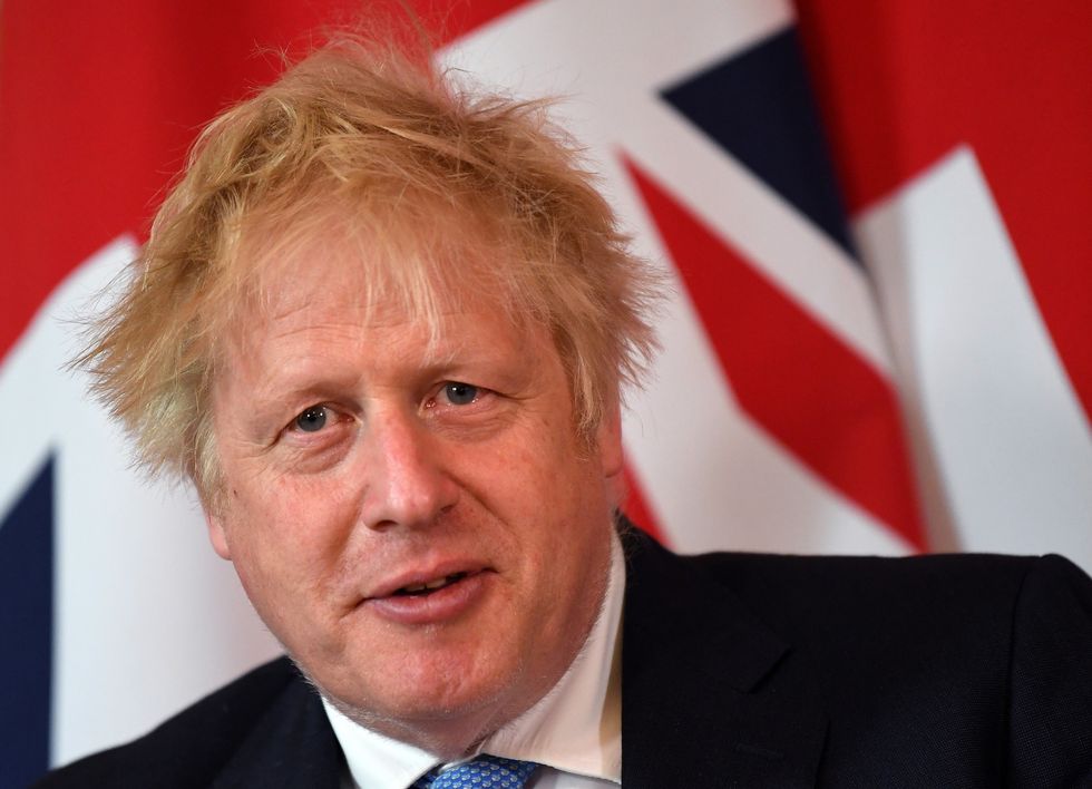 Prime Minister Boris Johnson in 10 Downing Street, London, ahead of talks with Prime Minister of Kurdistan, Masrour Barzani. Picture date: Tuesday April 19, 2022.