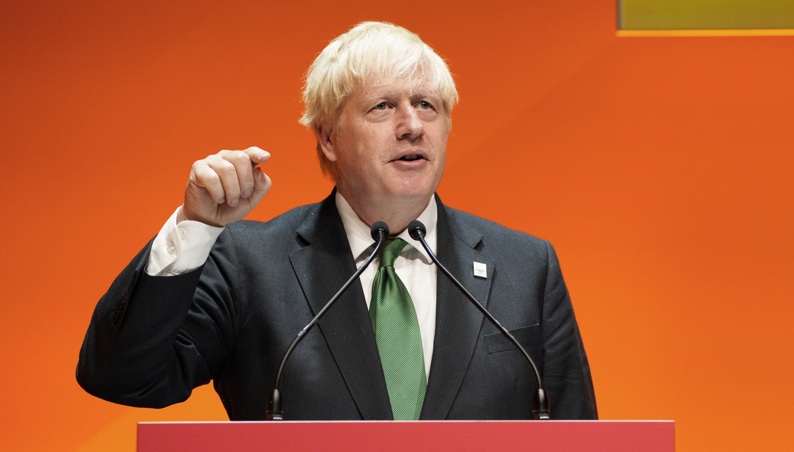 Prime Minister Boris Johnson speaking at the the Commonwealth Business Forum at the ICC in Birmingham. Picture date: Thursday July 28, 2022.