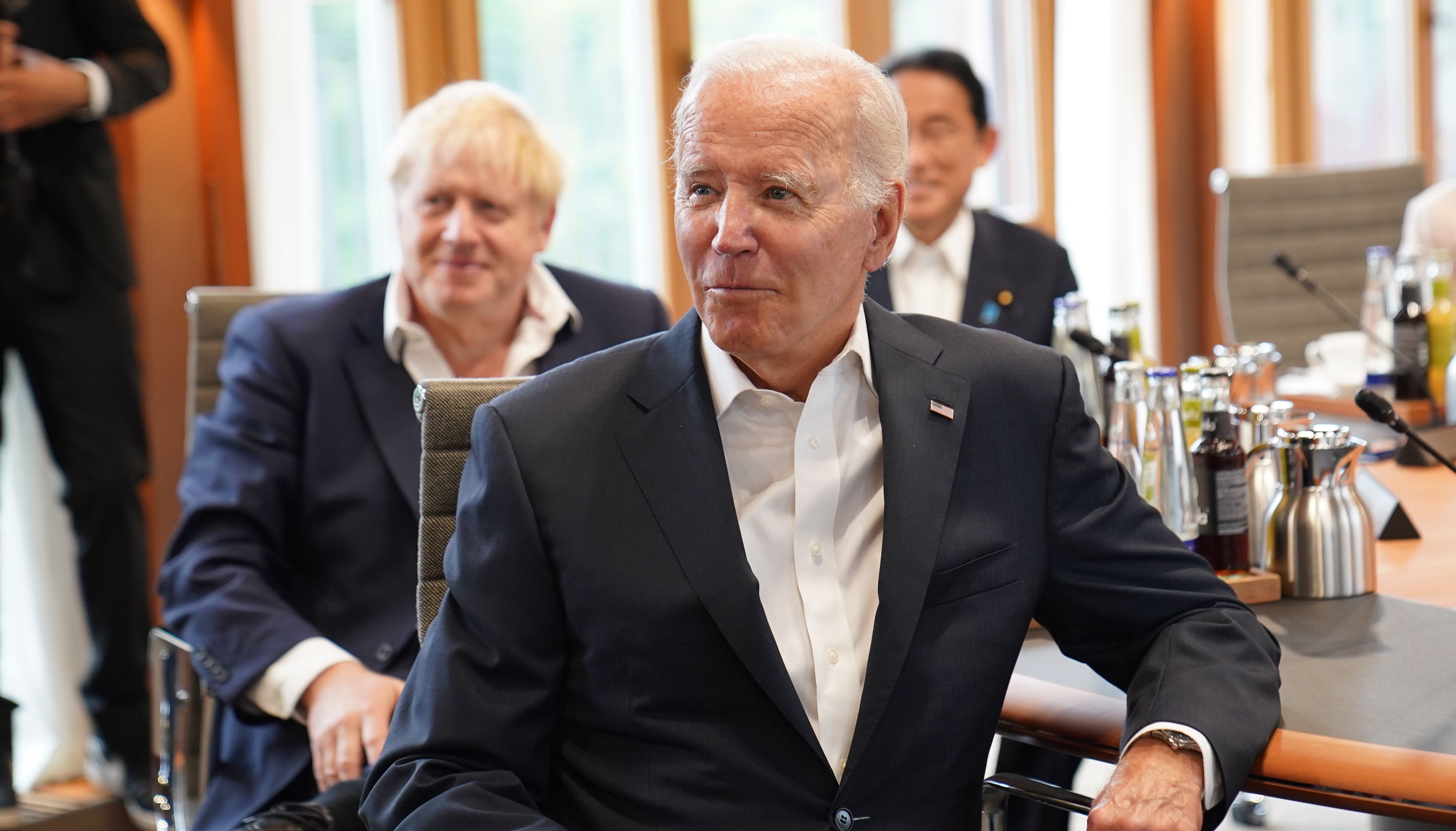 Prime Minister Boris Johnson with US President Joe Biden