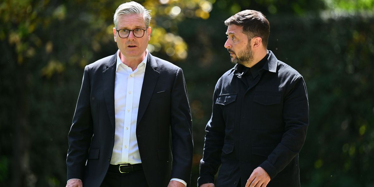 NextImg:'Bloodshed must end!' Keir Starmer jets off to Ukraine alongside Emmanuel Macron as West 'ratchets up pressure on Russia's war machine'