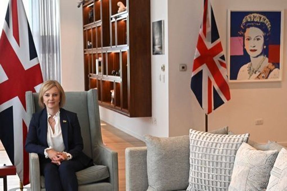 Prime Minister Liz Truss before a bilateral with Prime Minister Jugnauth, of Mauritius during her visit to the US to attend the 77th UN General Assembly. Picture date: Wednesday September 21, 2022.