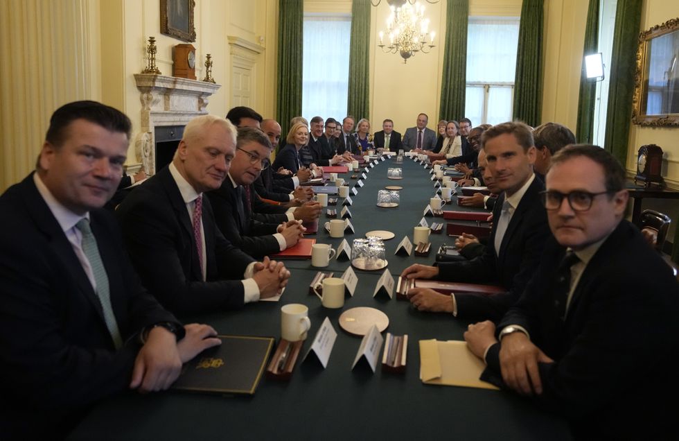 Prime Minister Liz Truss hosts the first cabinet meeting with her new cabinet in Downing Street in London. Picture date: Wednesday September 7, 2022.