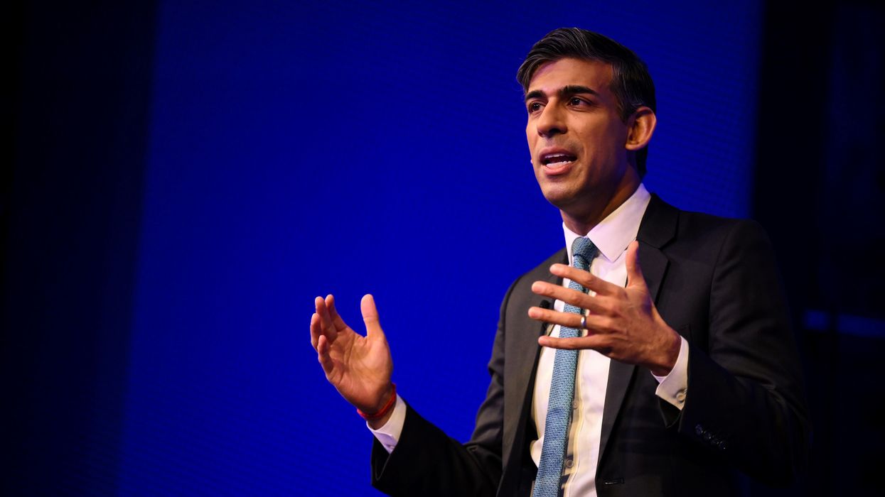 Prime Minister Rishi Sunak during a Business Connect event in North London