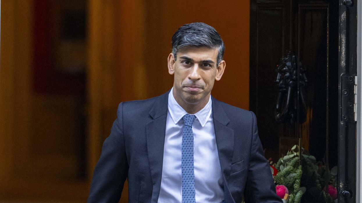 Prime Minister Rishi Sunak leaves 10 Downing Street