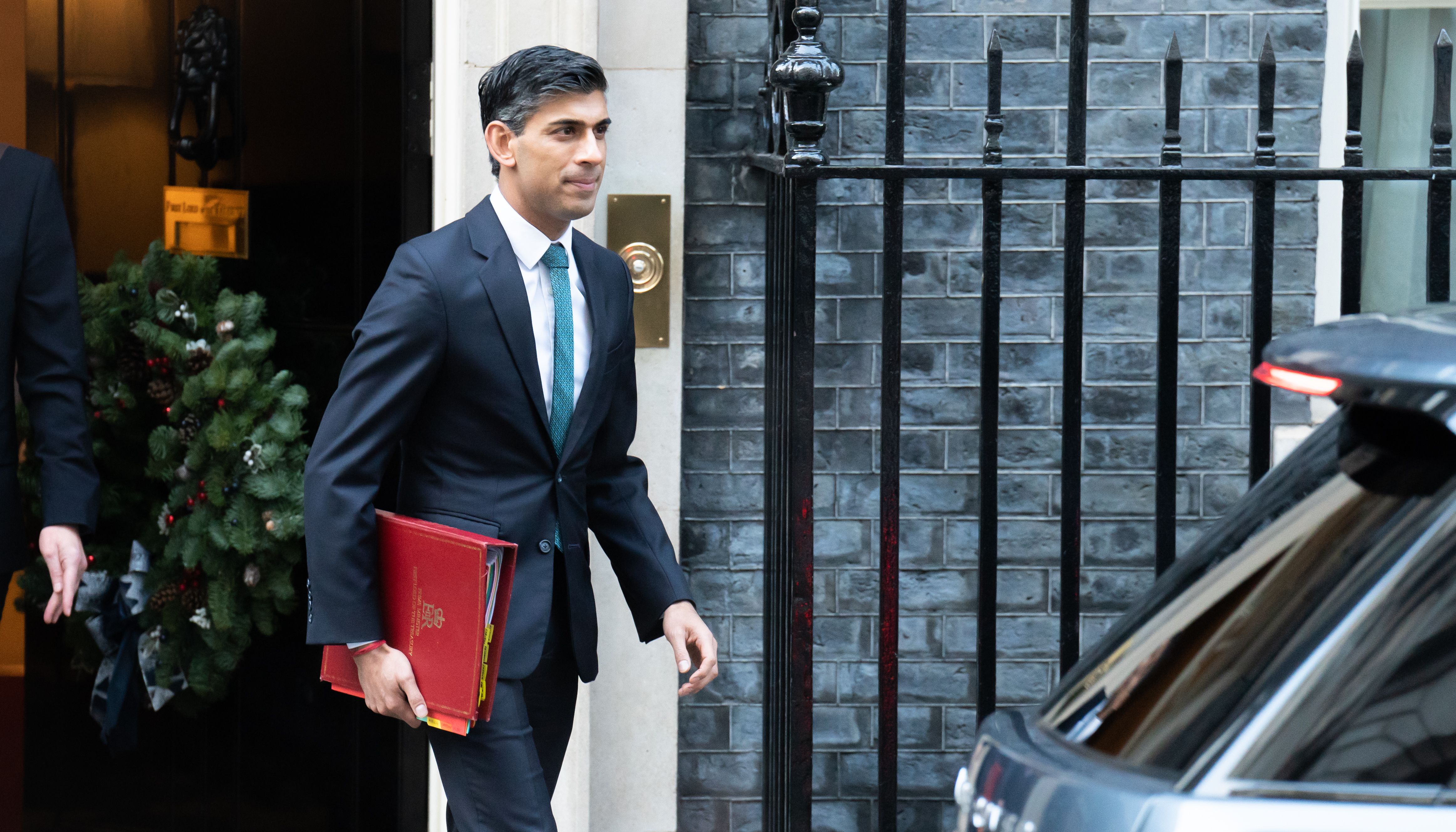 Prime Minister Rishi Sunak leaving 10 Downing Street, London, to appear for the first time in front of the Commons Liaison Committee of select committee chairs, in the House of Commons. Picture date: Tuesday December 20, 2022. See PA story POLITICS Liaison. Photo credit should read: James Manning/PA Wire