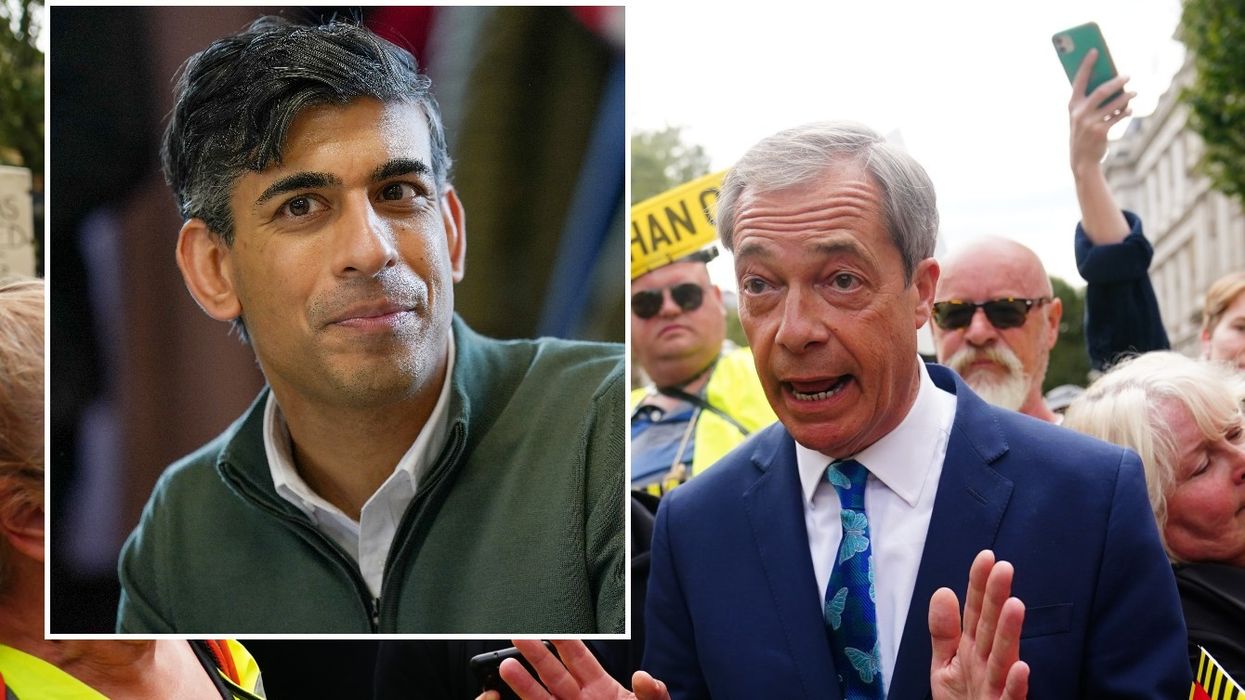 Prime Minister Rishi Sunak/Nigel Farage