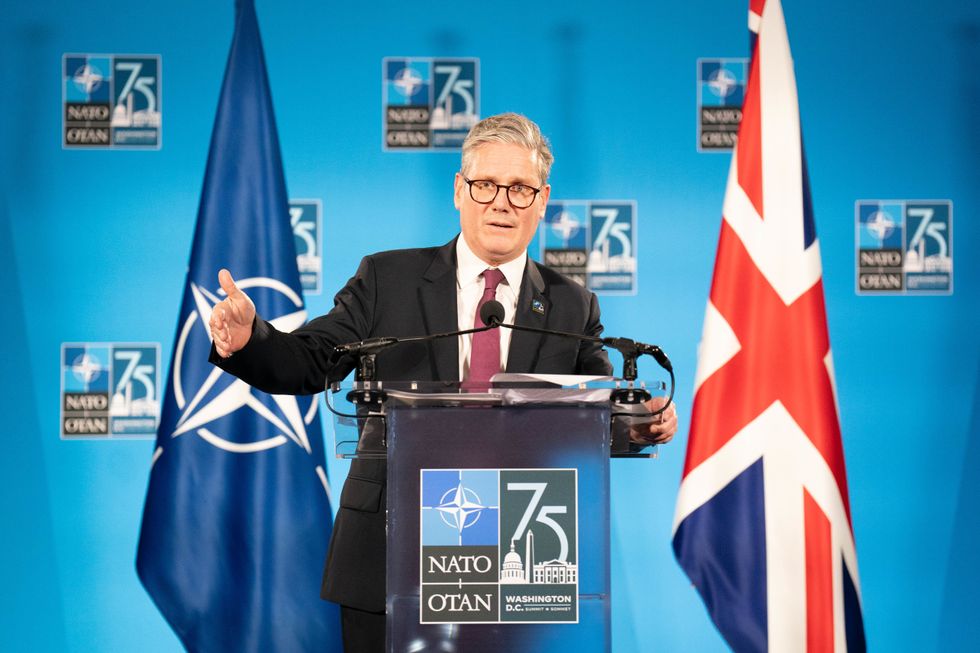 Prime Minister Sir Keir Starmer at Nato