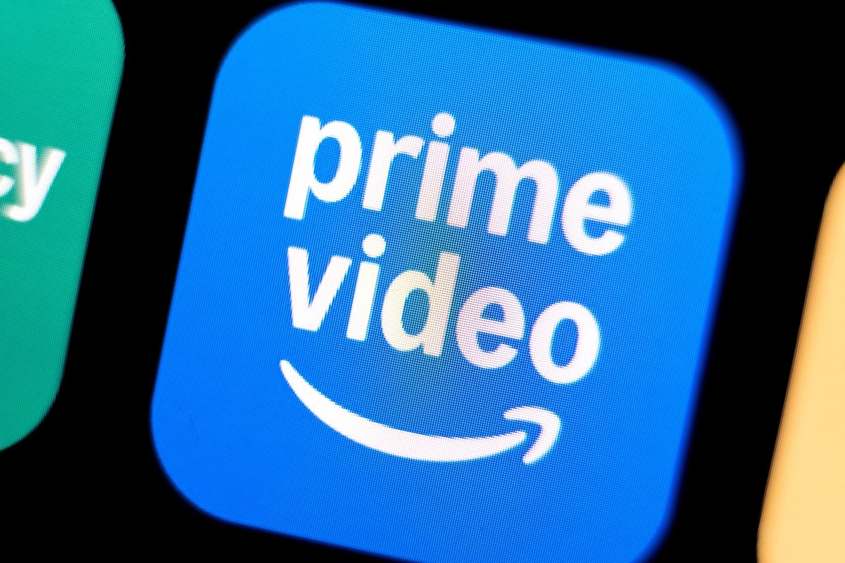 Prime Video logo on the iPhone app