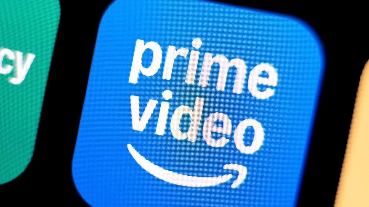 Prime Video logo on the iPhone app