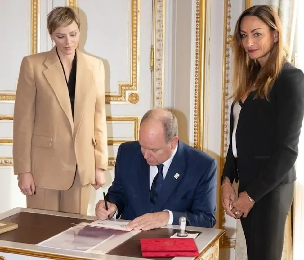 Prince Albert and Princess Charlene
