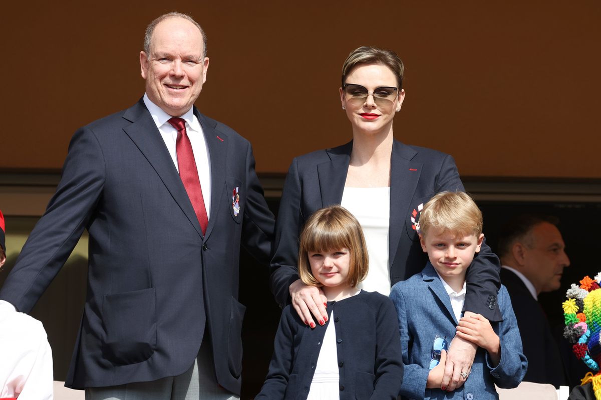Prince Albert, Princess Charlene, Princess Gabriella, Prince Jacques