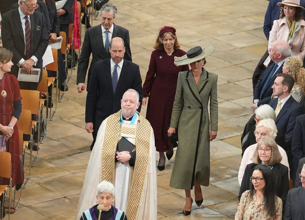 O Príncipe e a Princesa de Gales