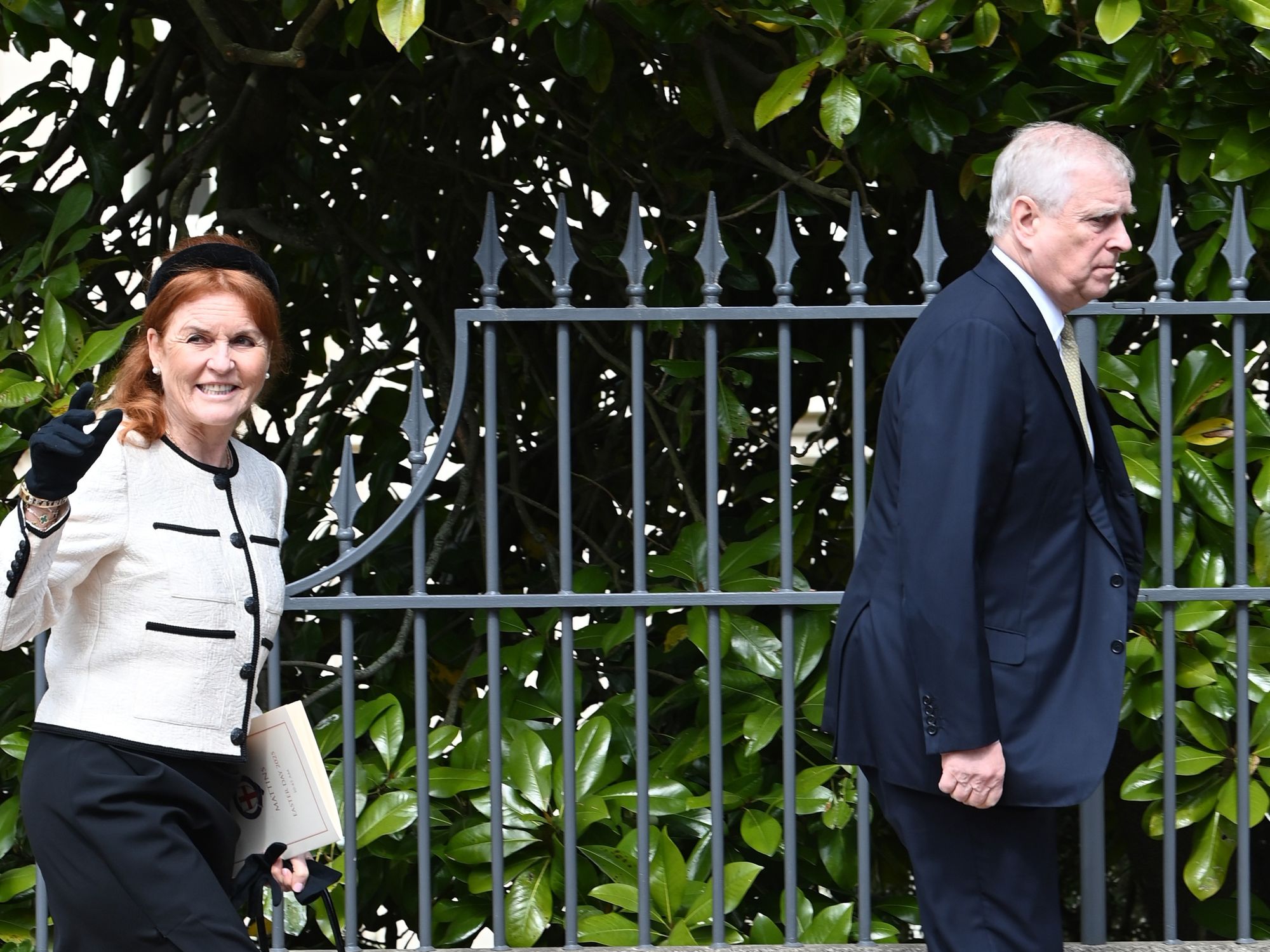 Prince Andrew and Fergie