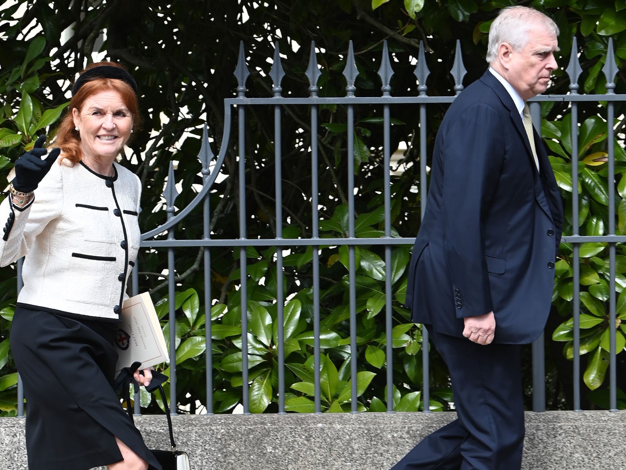 Prince Andrew and Fergie