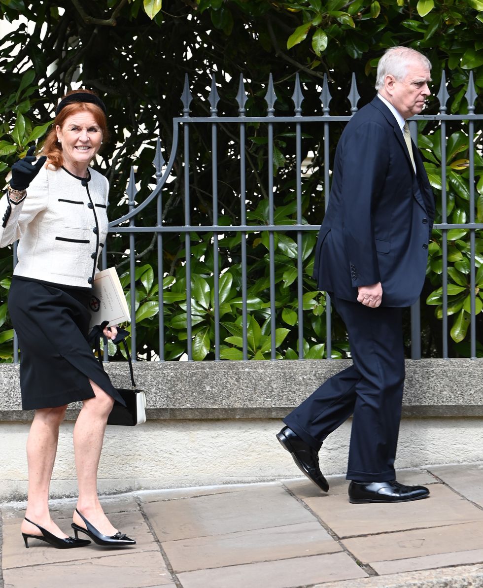 Prince Andrew and Fergie