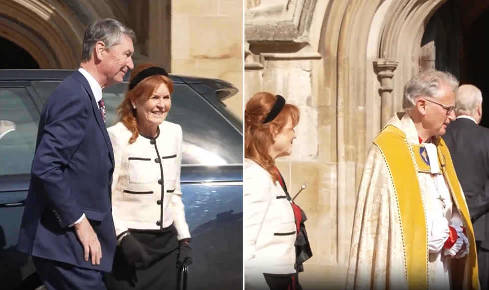 Prince Andrew and Fergie