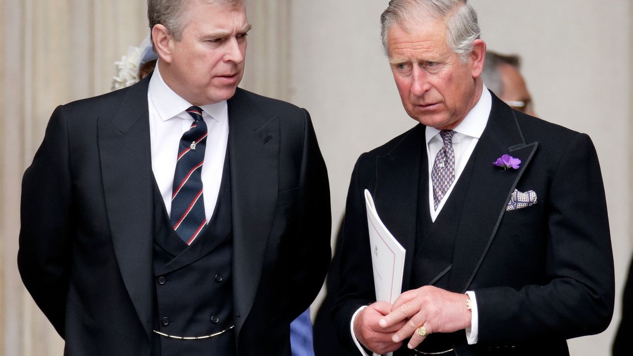 Prince Andrew and King Charles