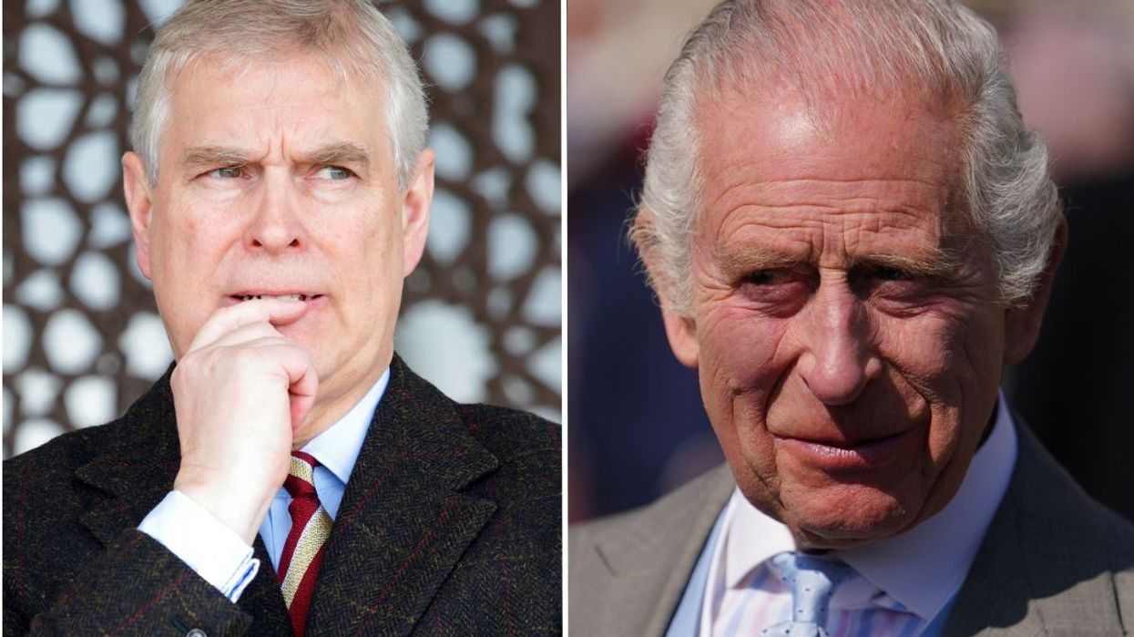 Prince Andrew and King Charles