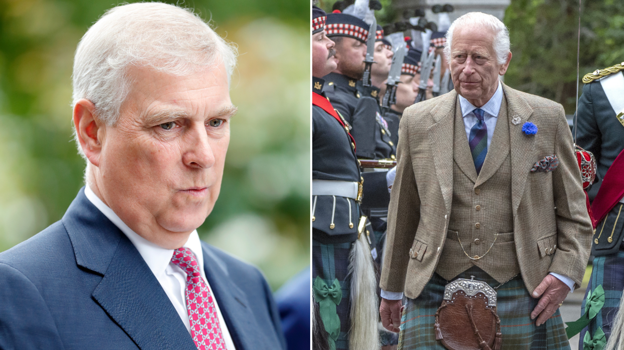Prince Andrew and King Charles