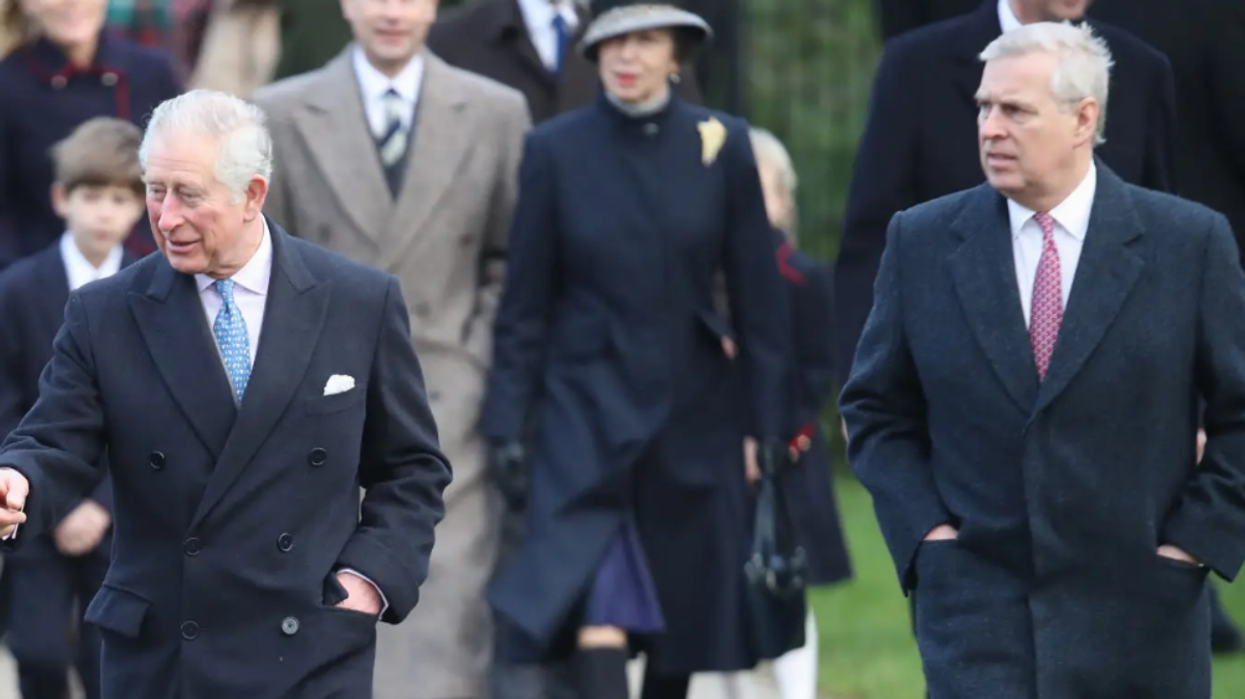 Prince Andrew and King Charles