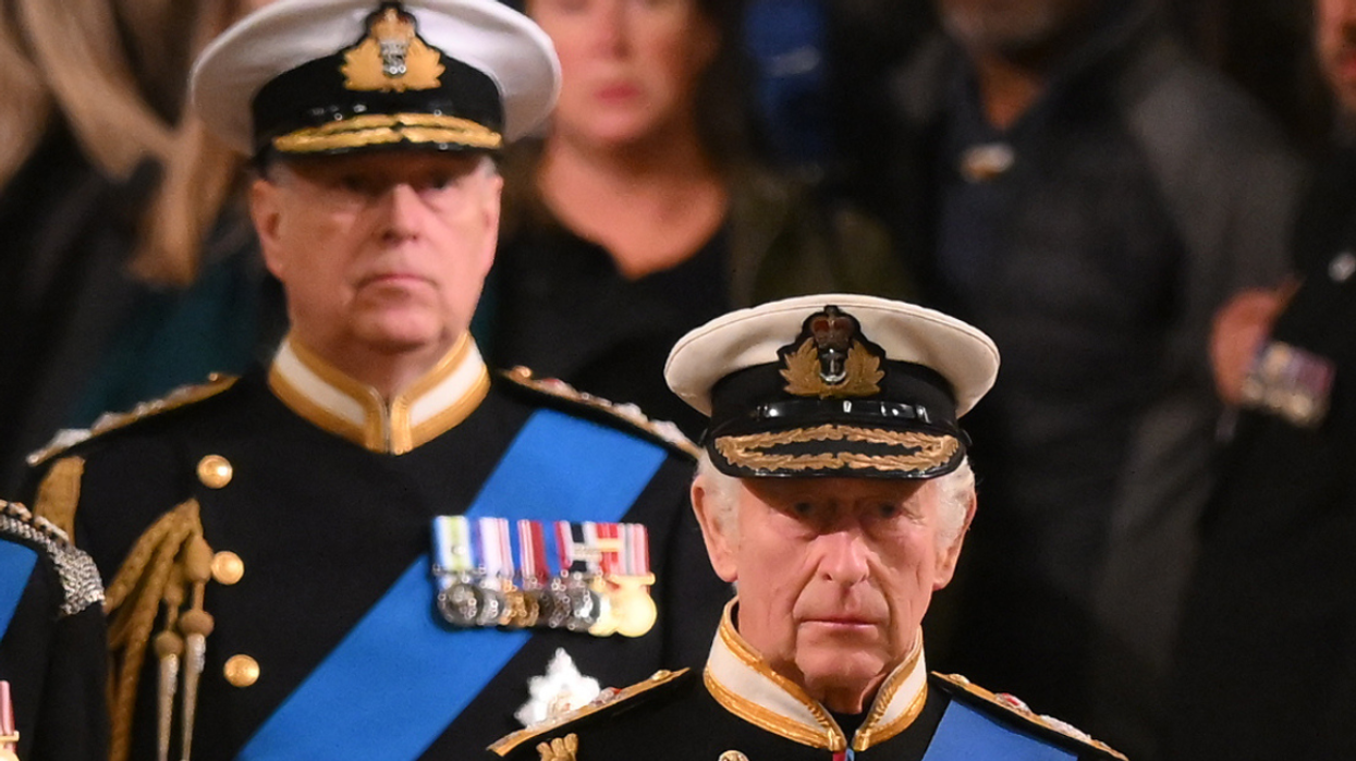 Prince Andrew and King Charles