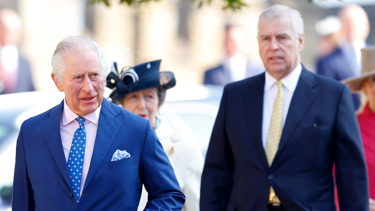 Prince Andrew and King Charles