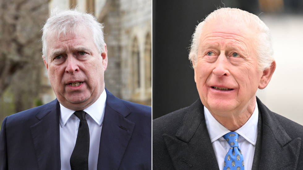 Prince Andrew and King Charles
