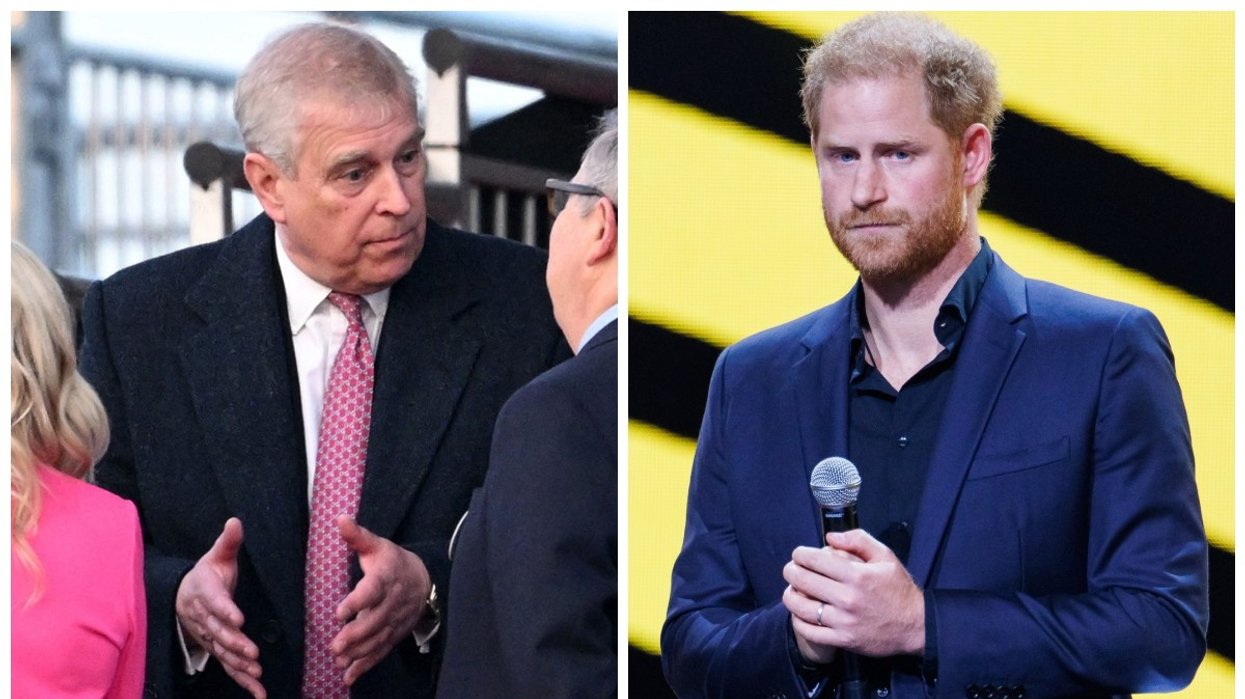 Prince Andrew and Prince Harry