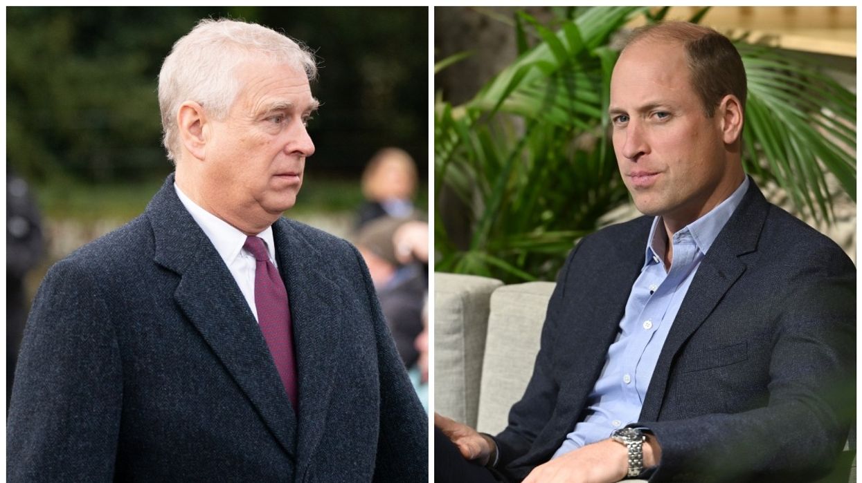 Prince Andrew and Prince William